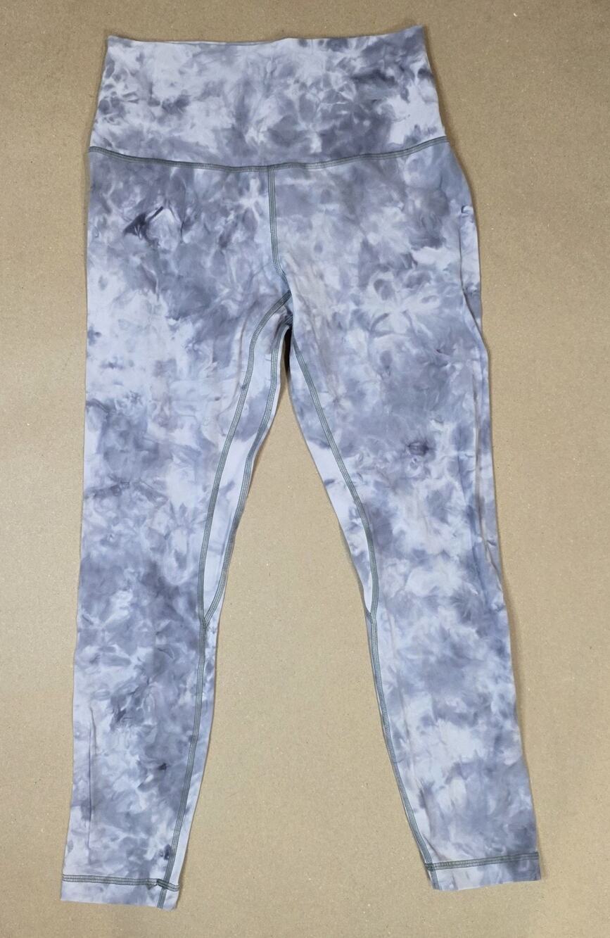 Lululemon Align High-Rise Pant legging Diamond Dye Pitch Grey Size 8 W5CQTS Nulu